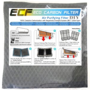 filter for air conditioner split type wall hung or portable
